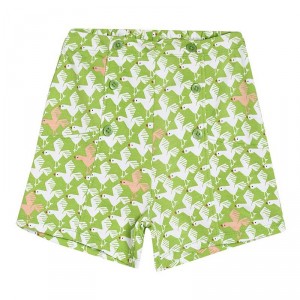 Miniklub Knit Shorts - Green, 3-4yr